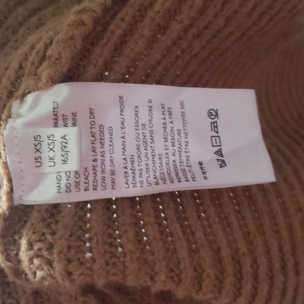 Anthropologie Kali Poncho Turtleneck Sweater SzXS/S - Picture 9 of 10